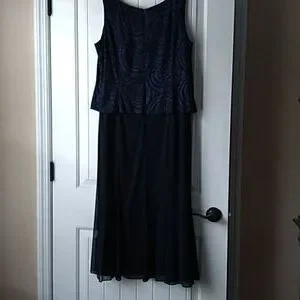 Jeanne Alexander Dresses | Beautiful Formal 2 Piece Dress | Color: Blue | Size: 16w | Cstory0401's Closet